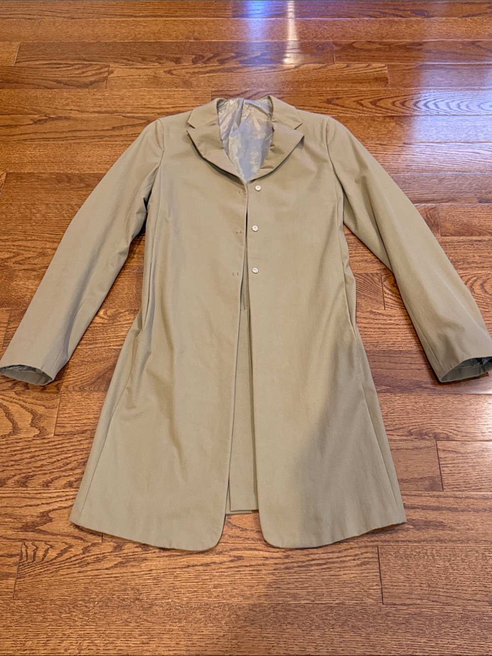 Burberry Prorsum Classic Women’s Beige Single-Breasted Coat